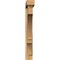 Ekena Millwork Balboa Block Smooth Bracket w/ Offset Brace, Western Red Cedar, 5 1/2"W x 36"D x 44"H BKT0604X36X44BOA05SWR - alternate 3